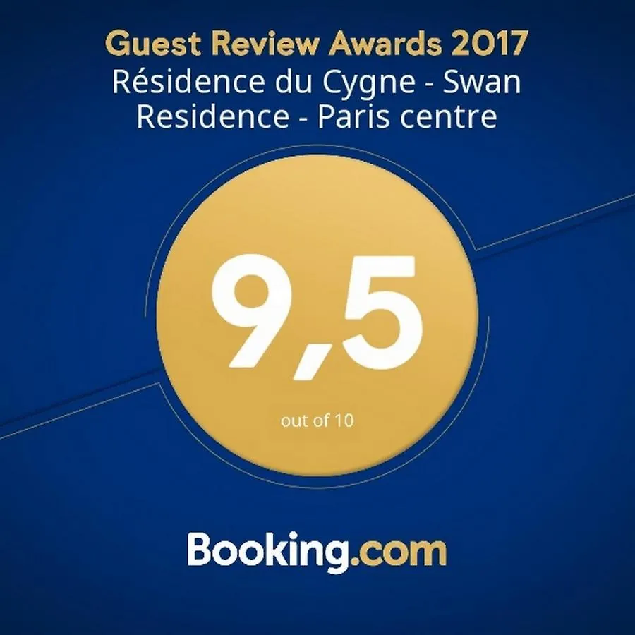 Apartment Residence Du Cygne - Swan Residence - Paris Centre France